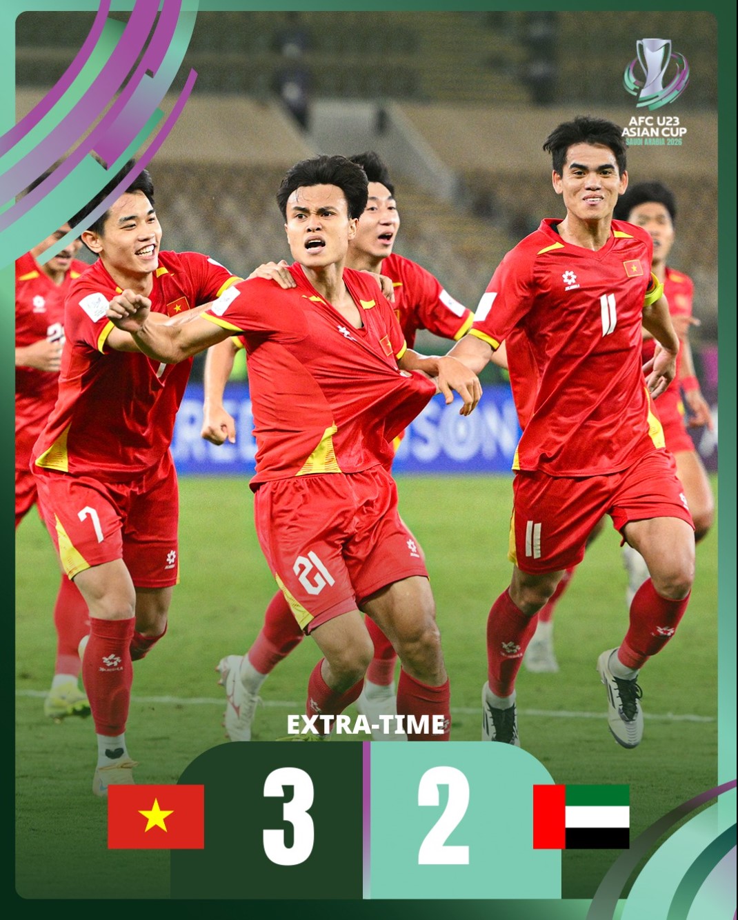 Chứng kiến U23 Việt Nam hạ gục UAE, AFC chỉ biết thốt lên đúng 1 câu! - Ảnh 1