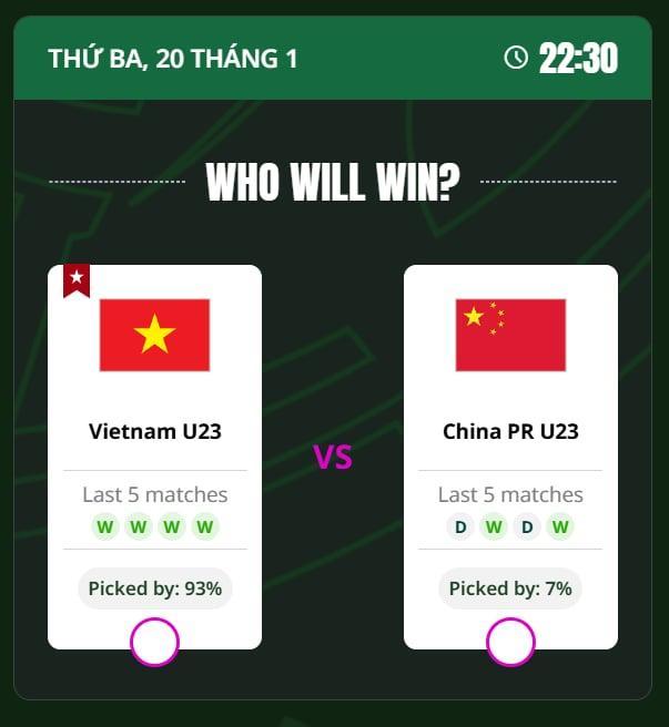 Nhận định U23 Việt Nam vs U23 Trung Quốc: Tái hiện lịch sử! 781735