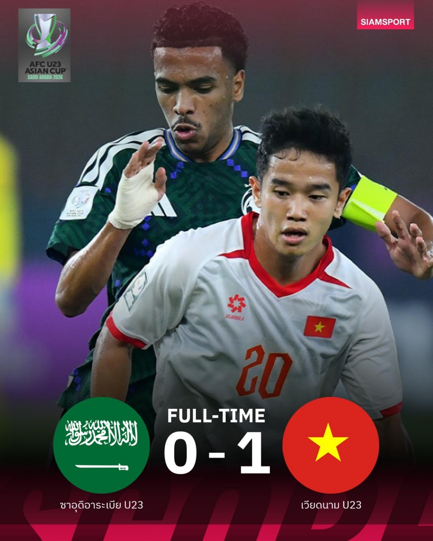 Truyền thông Thái Lan đồng loạt thốt lên 1 điều khi U23 Việt Nam thắng cả 3 trận tại VCK U23 châu Á 777585