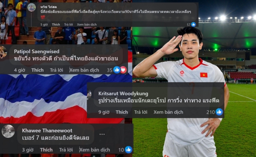 CĐV Thái Lan đồng loạt lên tiếng về đẳng cấp của Đình Bắc tại U23 châu Á 777883