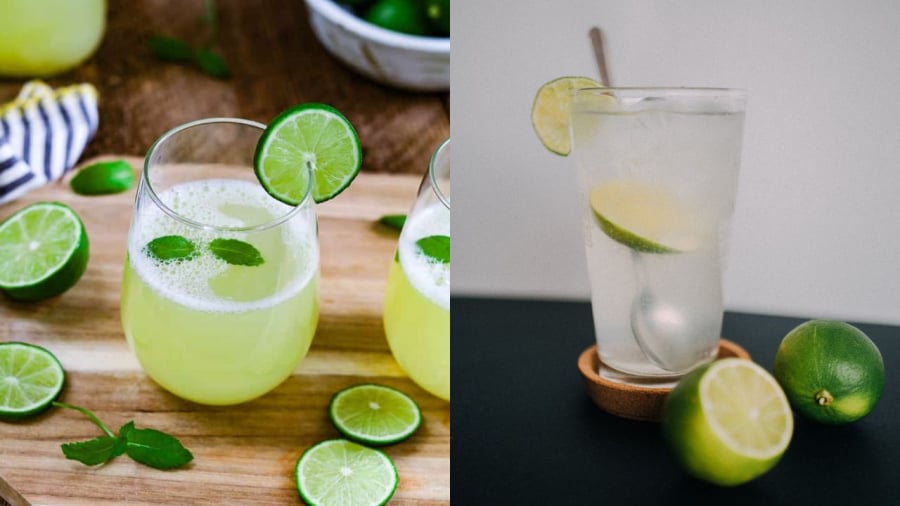 Bạn có thể lựa chọn uống nước chanh trước hoặc sau bữa ăn đều được.