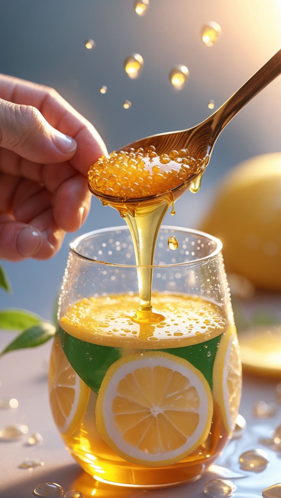 Khi uống nước chanh mật ong, bạn cần lưu ý pha nước ấm