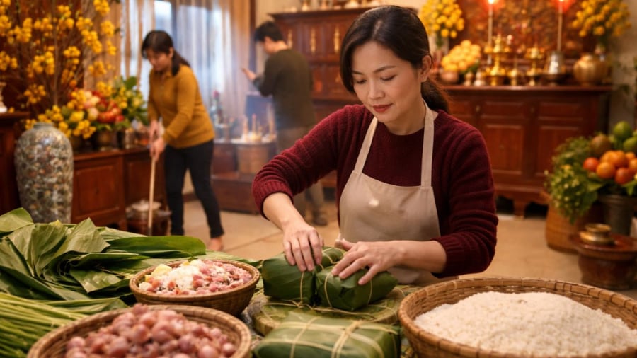 Tháng Chạp ʟà ʟúc dṑn dập cȏng việc nhà và ʟễ nghi