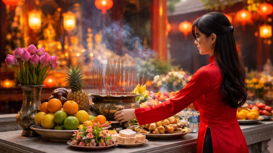 Tháng Chạp là lúc nhiều người muốn xuất hành tạ ơn một năm qua