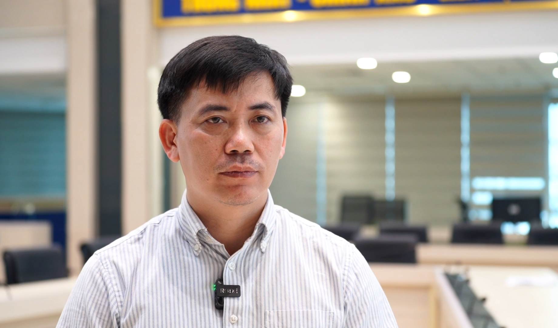 Ông Nguyễn Văn Hưởng cho biết thời tiết miền Bắc phổ biến nắng ráo vào trưa chiều trong dịp Tết. Ảnh: Vũ Linh