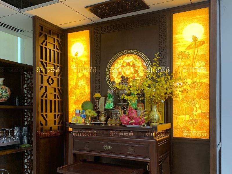 văn khấn bao sái bàn thờ thần tài