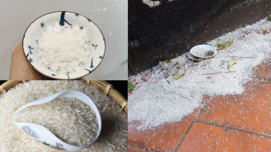 Tùy theo lễ cúng cụ thể, việc xử lý muối và gạo sau khi cúng sẽ khác nhau.