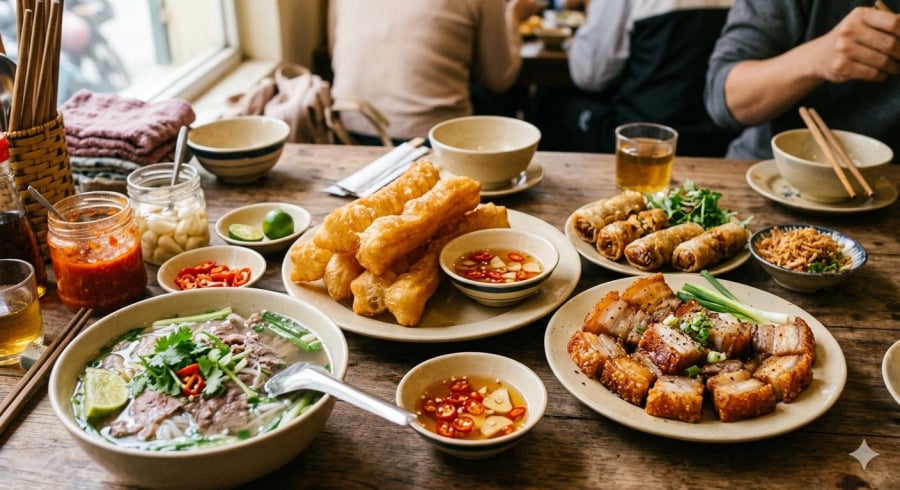 Thói quen ăn sáng nhiều dầu mỡ kéo dài có thể ảnh hưởng tiêu hóa nếu không kiểm soát