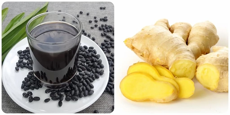 Nước đậu đen kết hợp gừng hỗ trợ thúc đẩy quá trình trao đổi chất của cơ thể