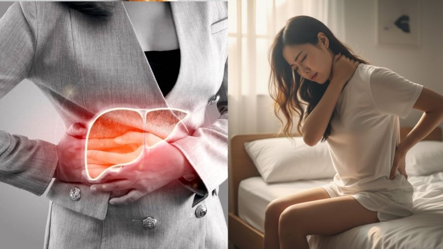 Ung thư gan có thể gây ra tình trạng mệt mỏi, uể oải dù đã ngủ đủ giấc.