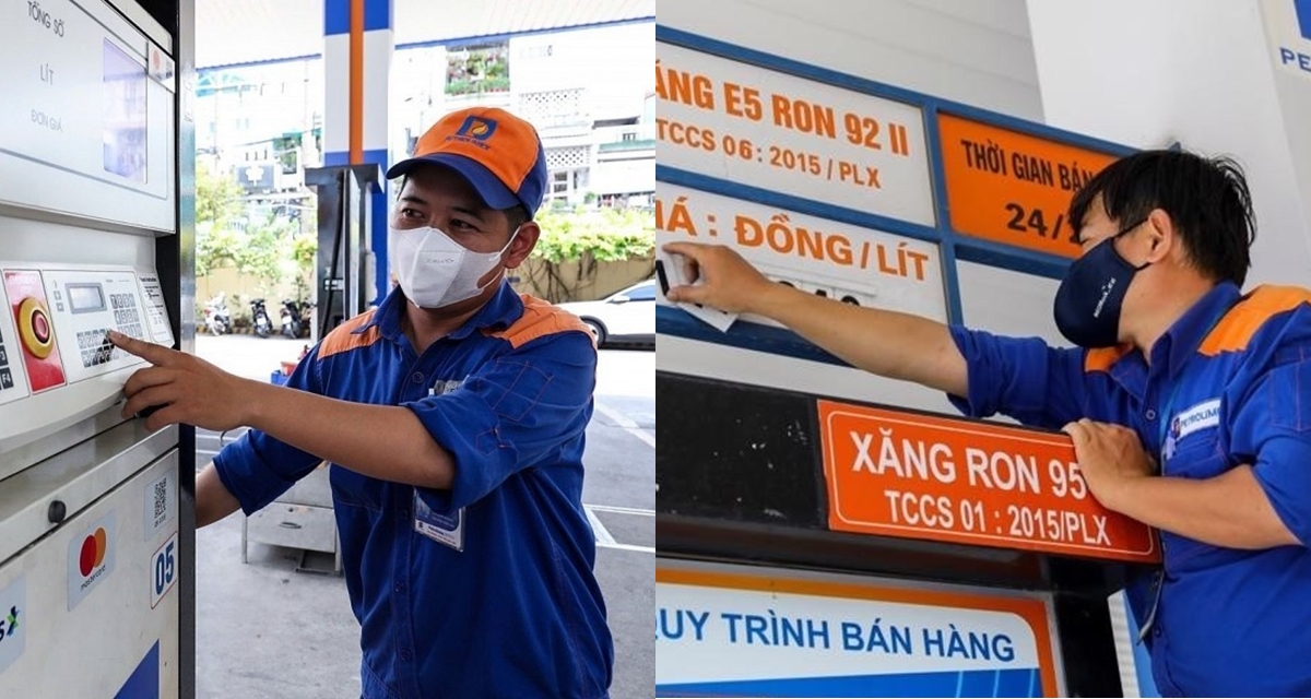 Giá xăng dầu tăng giữa đêm: RON 95 tăng hơn 1.800 đồng/lít, chỉ duy nhất 1 loại được chi Quỹ Bình ổn