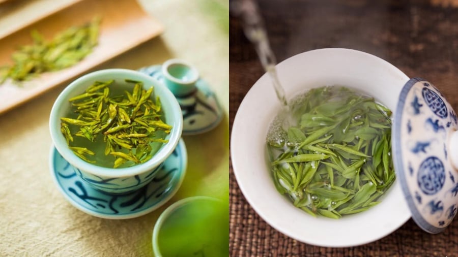 Trà xanh là một trong những đồ uống yêu thích của bà Tống Mỹ Linh.