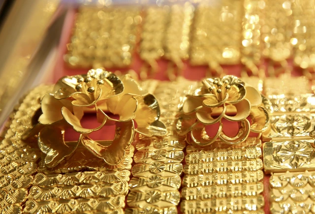 Kết thúc phiên giao dịch cuối tuần, giá vàng thế giới đứng ở mức 4.154,7 USD/ounce.
