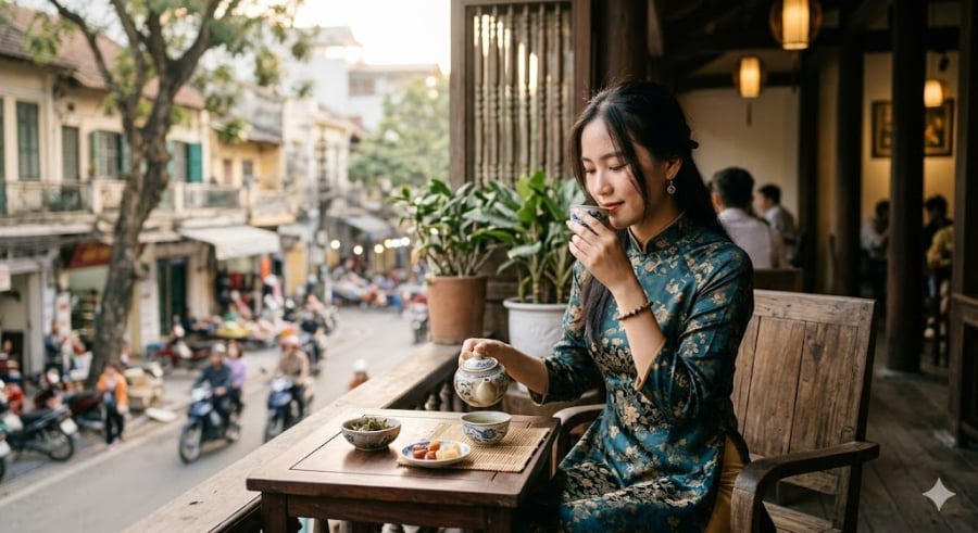 Nếu bạn kết hợp trà xanh với một bữa ăn ngập tràn đồ cay (như lẩu thái, mì cay) hoặc các món có tính axit cao, dạ dày của bạn sẽ phải 