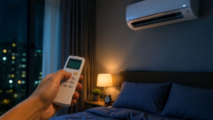 Đừng chỉ nghĩ phím sleep ⱪhi bật ᵭiḕu hoà ban ᵭêm