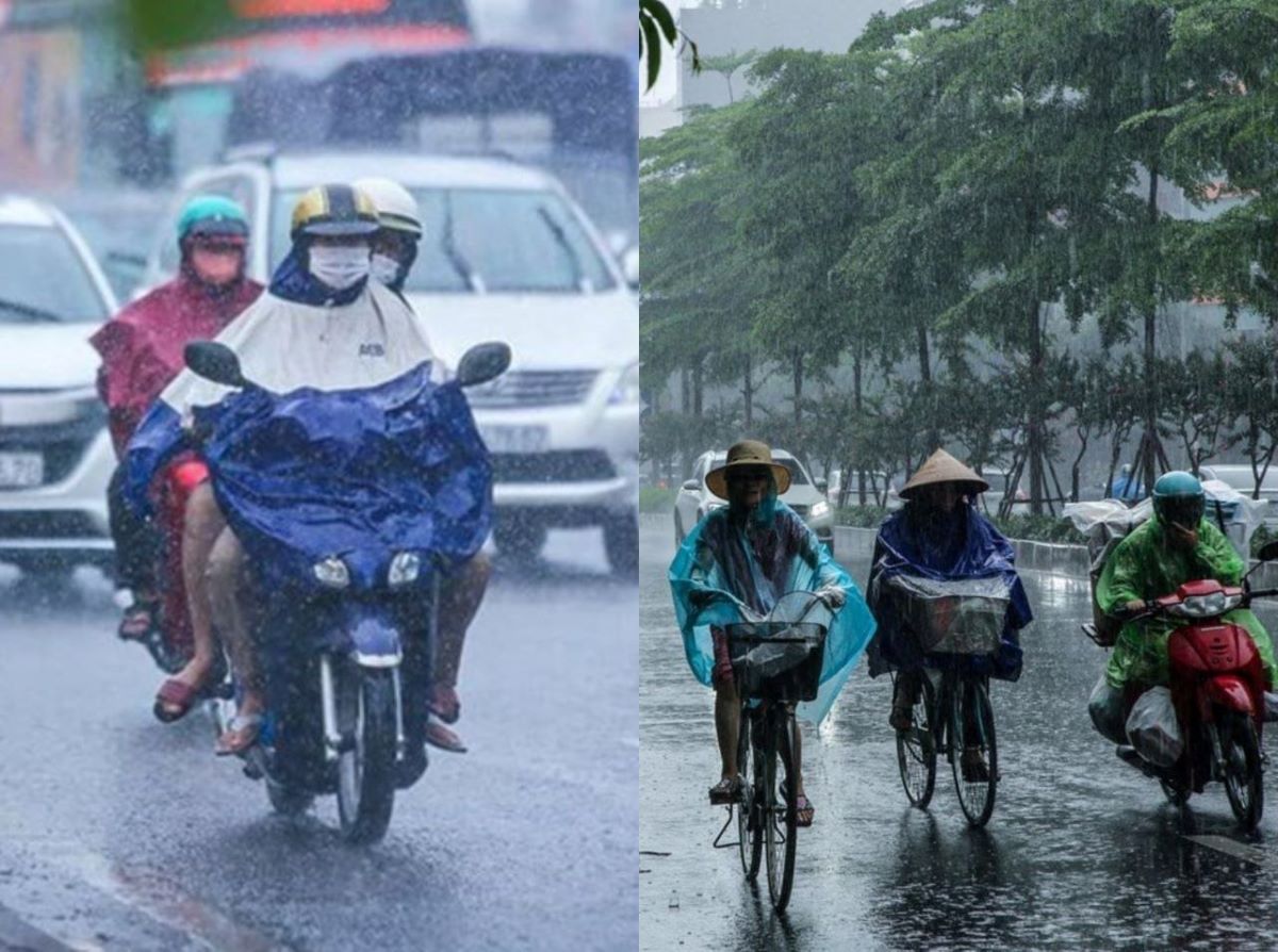 Tin thời tiết mới nhất: Mưa lớn bao trùm miền Bắc, Hà Nội cần đặc biệt lưu ý chiều tối