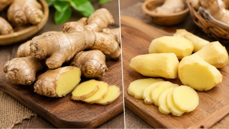 Vỏ gừng có một số tinh dầu thơm và công dụng bất ngờ
