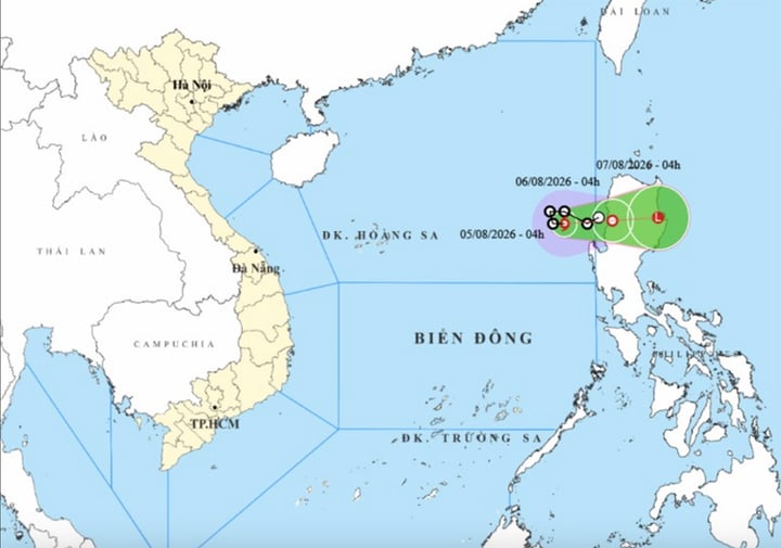 Bão Kujira 2026 đổ bộ Biển Đông , Việt Nam sẽ bị ảnh hưởng ra sao? - Ảnh 1.
