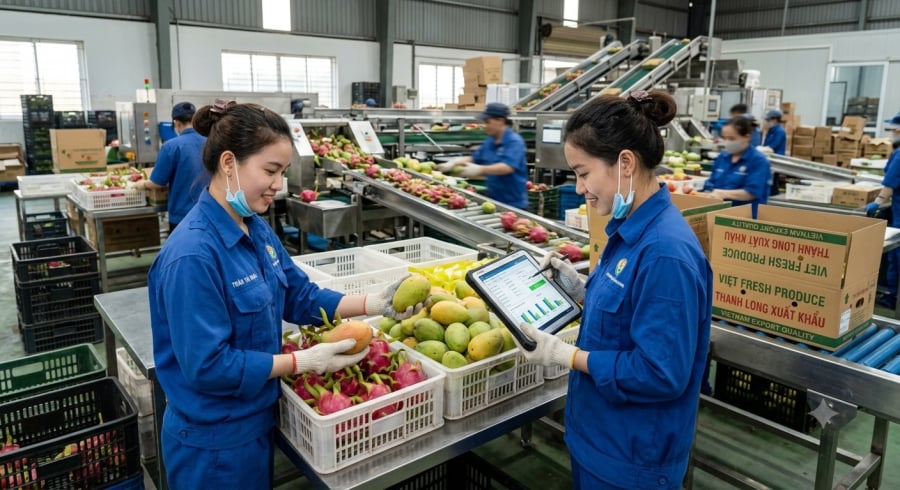 Sinh viên tốt nghiệp ngành Kinh doanh nông nghiệp có nhiều cơ hội làm việc trong các lĩnh vực xuất nhập khẩu, logistics, marketing và quản lý chuỗi cung ứng nông sản.
