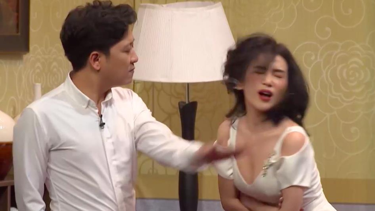 Trường Giang tức giận, tát Sĩ Thanh ở Ơn giời | Znews.vn
