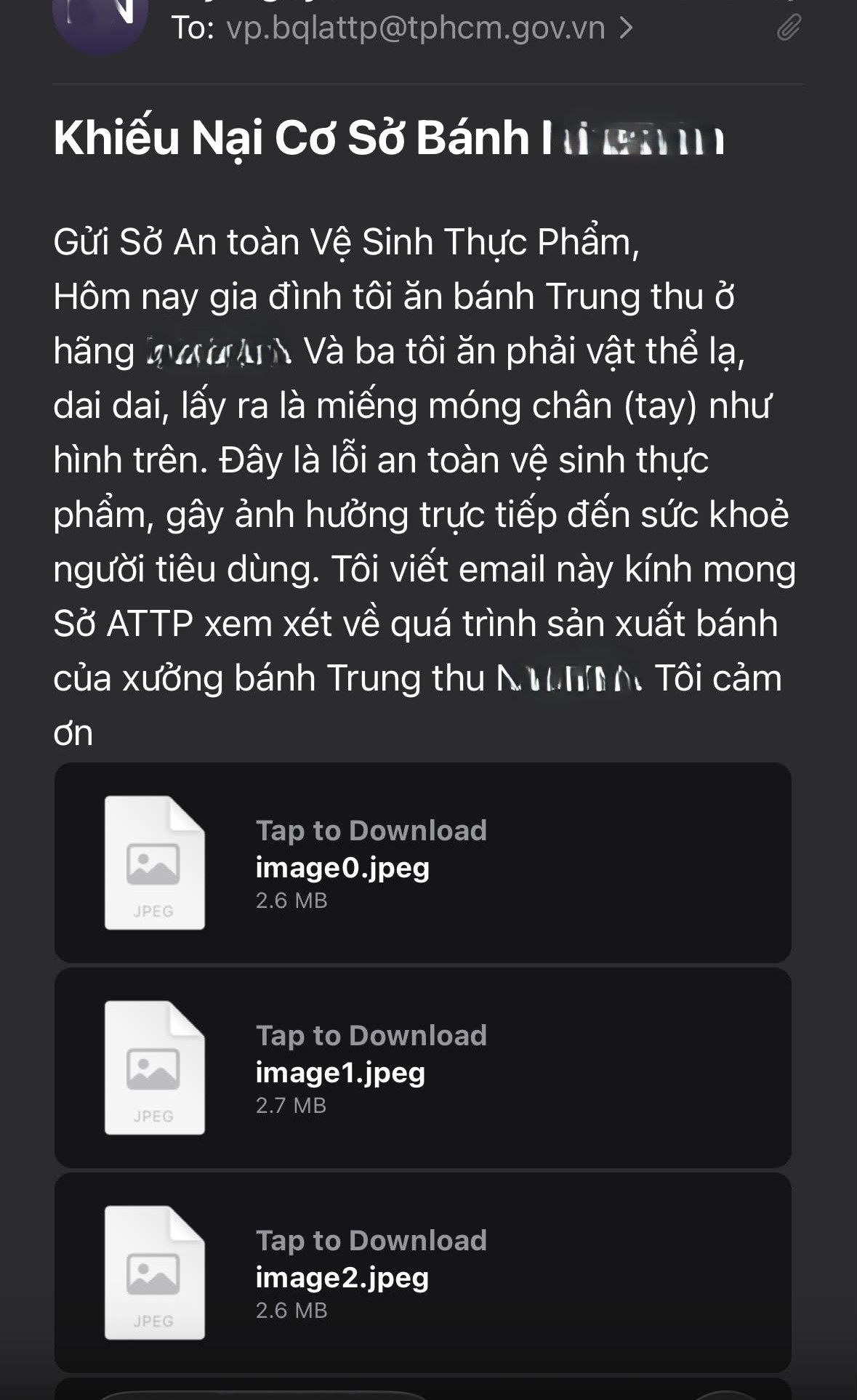 Thương hiệu bánh Trung Thu nổi tiếng N.L bị phản ánh bánh có vật lạ giống móng chân, có người từng gặp nilon trong nhân bánh - Ảnh 6.
