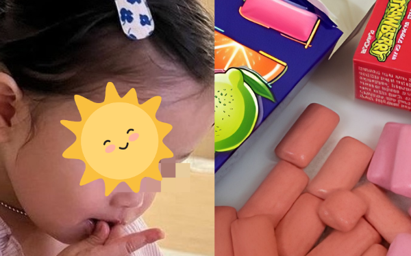 Bé gái vô tình nuốt kẹo cao su, người bà nhanh chóng làm 1 động tác 