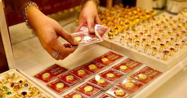 Giá vàng miếng, vàng nhẫn sáng ngày 10/10 tại SJC, DOJI, Bảo Tín Mạnh Hải, PNJ,...